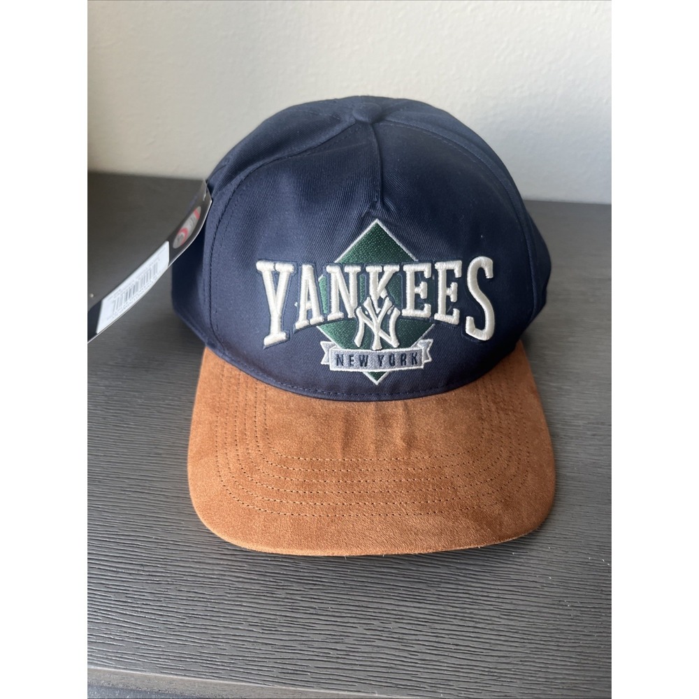 New York Yankees 47 Hitch MLB DIAMOND COLLECTION Snapback Hat Navy NWT
